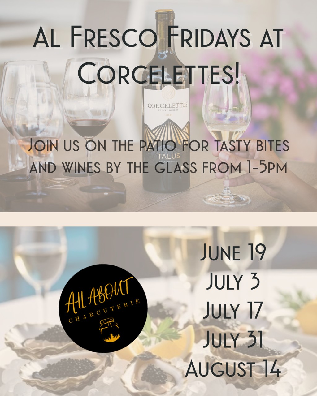 Al fresco friday schedule